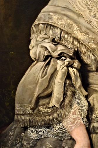 Portrait de la Princesse Kotschoubey - École allemande du XIXe siècle - Restauration - Charles X